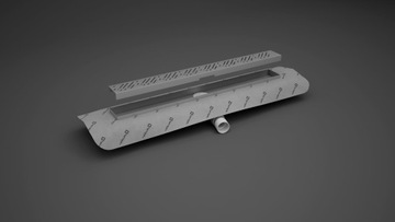 Линейный слив 105 см для плитки RADAWAY толщиной 8-12 мм.