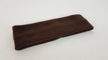 60 OPASKA z polaru polarowa szer. 8 cm BRĄZOWA