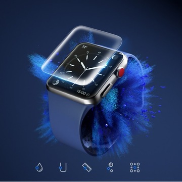 2X FOLIA ROCK HYDROŻEL APPLE WATCH 4/5/6/SE 40 mm