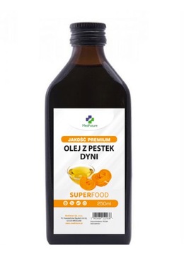 OLEJ Z PESTEK DYNI 250ml TŁOCZONY NA ZIMNO świeży