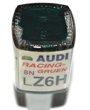 AUDI LZ6H RACING GRUEN LAKIER ZAPRAWKA DO RYS ARA 10 ML