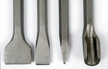 DŁUTA DO BETONU SDS plus ZESTAW 4 x DŁUTO