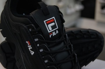 FILA ЖЕНСКАЯ ОБУВЬ DISRUPTOR LOW ЧЕРНАЯ 1010302 R 36
