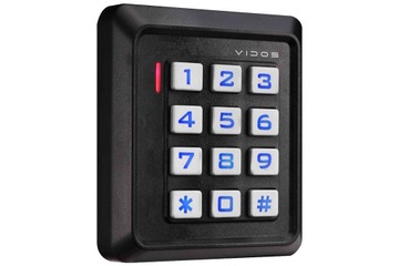 Кодовый замок, кодовая клавиатура + считыватель RFID-карт ZS40B VIDOS