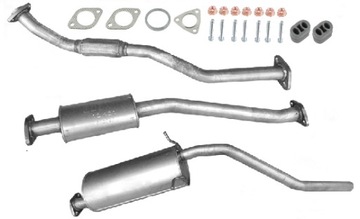 UKŁAD WYDECHOWY NISSAN NAVARA NP300 D22 2.5 D 4X4