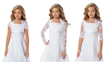 Bolerko komunijne płaszczyk komunia 140