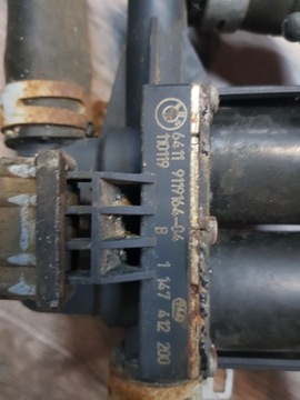 BMW 5 F10 F11 2.0 D ШЛАНГ ВОДЯНОГО ЭЛЕКТРОМАГНИТНОГО КЛАПАНА