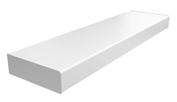 Nakładka renowacyjna biała 30cm PCV Stary parapet