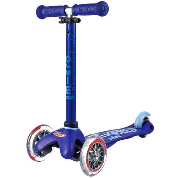 СИНИЙ СКУТЕР МИНИ МИКРО ДЕЛЮКС