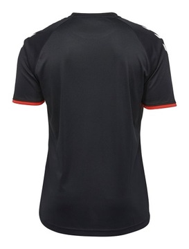 ФУТБОЛКА HUMMEL CORE В ПОЛОСКУ, КРАСНЫЙ/ЧЕРНЫЙ РАЗМЕР. С