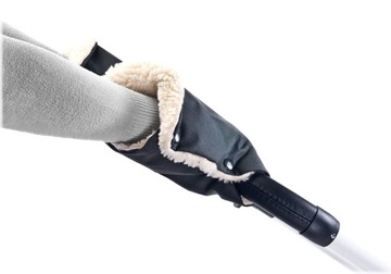 ПЕРЧАТКА/МУФКА ДЛЯ КОЛЯСКИ - ЧЕРНАЯ