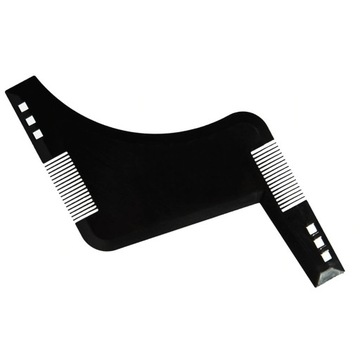 Набор кистей для бороды, ножниц, косметический шаблон