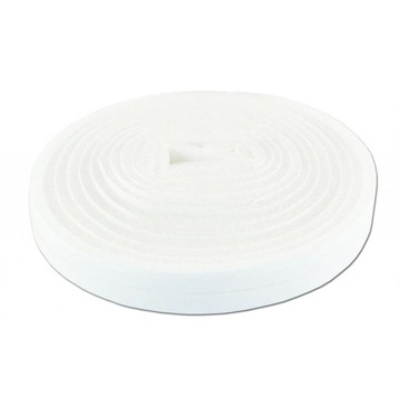 USZCZELKA GĄBKOWA 10x12 BIAŁA 5M DO DRZWI OKIEN