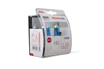 Żarówka 2szt. H4 ULTRA WHITE POWERTEC duo M-TECH