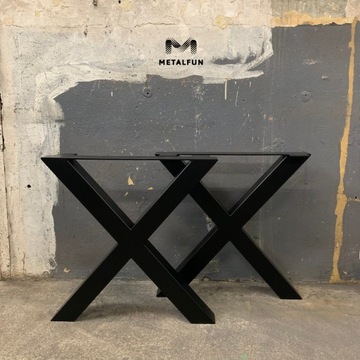Nogi Stelaż Masywny pod blat Stół Jadalnia METAL