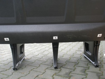 Сиденье VW Crafter, трехсекционное сиденье, скамейка, кожа