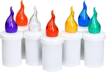 Subito S-5 Светодиодная свечная вставка, КРАСНЫЙ фонарь