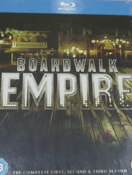 BOARDWALK EMPIRE Sezony 1-3 (15xBlu-Ray) ENG