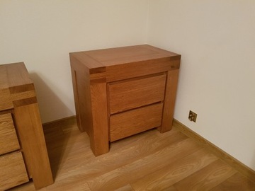 KOMODA 80, SZAFKA DĘBOWA KUBUS PRODUCENT, DĄB