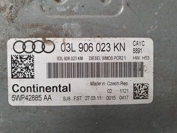 AUDI A1 8X ŘÍZENÍ MOTORU 1.6TDI 03L906023KN