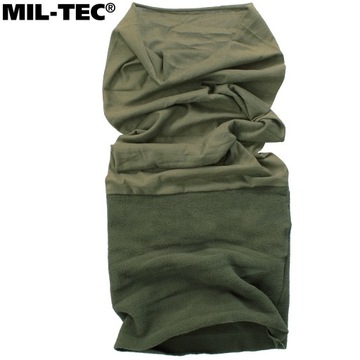 ДЫМОХОД ИЗ ФЛИСА MIL-TEC, БЫСТРОСУХАЮЩИЙ, ВЕТРОЗАЩИТНЫЙ, Оливковый