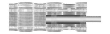 Лента туннельная WAVE, 10 см. 1 : 2