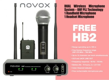 Беспроводная система NOVOX Free HB2
