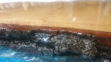 Деревянная столешница под умывальник, консоль, дубовый подоконник