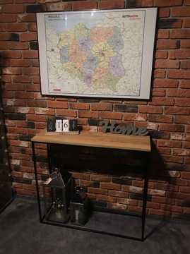 консоль, туалетный столик INDUSTRIAL, LOFT 100x30x80