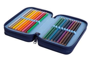 Coolpack JUMPER 3 Тройной пенал с шевроном