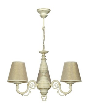 Elegancki żyrandol do klasycznych wnętrz VIOLA 3 lampa sufitowa do sypialni