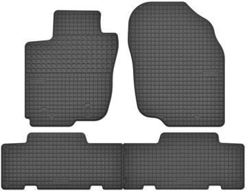 Dywaniki gumowe do TOYOTA RAV4 III 05-12 +STOPERY