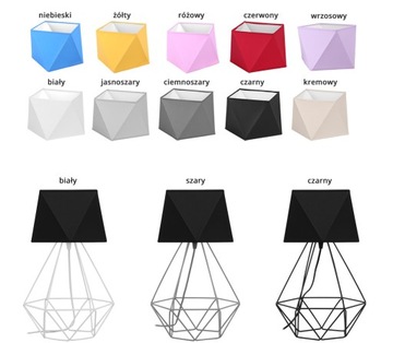 НОЧНАЯ ЛАМПА, Настольная лампа, Светодиодный абажур DIAMOND