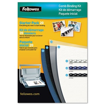 ZESTAW DO OPRAWY DOKUMENTÓW 10 FELLOWES BINDOWANIE