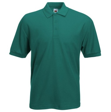 KOSZULKA POLO 65/35 Fruit of The Loom emerald L