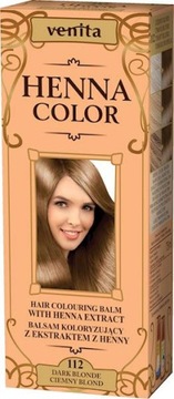 VENITA HENNA balsam kolor dwłosów 112 CIEMNY BLOND