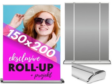 ROLL-UP EXCLUSIVE 150x200 reklamowy BLOCKOUT