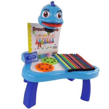 РИСУНОК ПРОЕКТОР НА НОГАХ ДРАКОН МУЗЫКА 6886