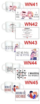 Kubek na walentynki Magiczny z nadrukiem foto prezent dla zakochanych