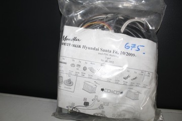 Wiązka haka 7PIN HYUNDAI Santa fe 2009- WESTFALIA
