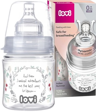 LOVI BUTELKA TRENDS INDIAN SUMMER 120 ML SMOCZEK DYNAMIC ANTI-COLIC 0M+
