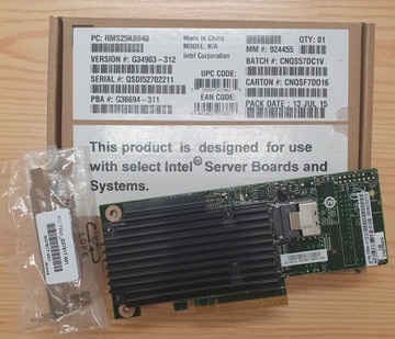 Intel — интегрированный RAID-модуль RMS25KB040