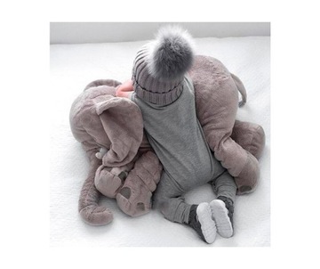 ПЛЮШЕВАЯ ИГРУШКА-МАСКОТ СЛОН-МАСКОТ ПОДУШКА ДЛЯ ОБНИМАНИЙ 60 СМ