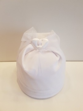 JESIEŃ CZAPKA KOKARDA TIUL 0-24M-CA PRODUCENT 3 WZ