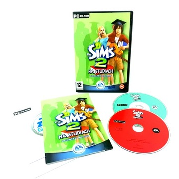 THE SIMS 2 NA STUDIACH DODATEK PC POLSKA PL