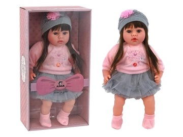 DUŻA lalka BABY jak żywa BOBAS mówi i śpiewa + butelki smoczek GRATIS 212