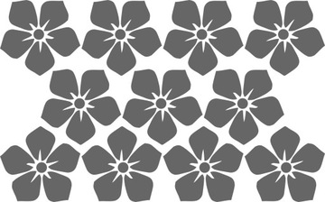 наклейки на окна цветы наборы ЦВЕТА