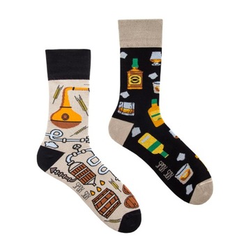 Kolorowe Skarpety SPOX SOX Whisky 40-43