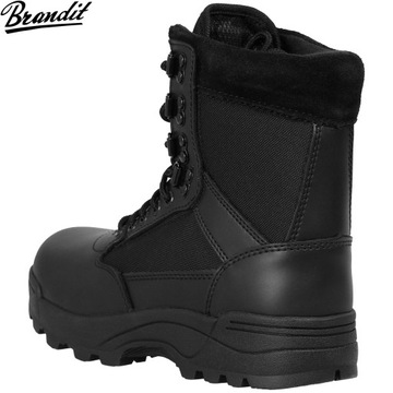 ВОЕННАЯ ТАКТИЧЕСКАЯ ОБУВЬ БЕЗОПАСНОСТИ ЗАЩИТА BRANDIT Trekking Black 41