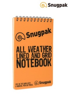 Туристический непромокаемый блокнот Snugpak - оранжевый